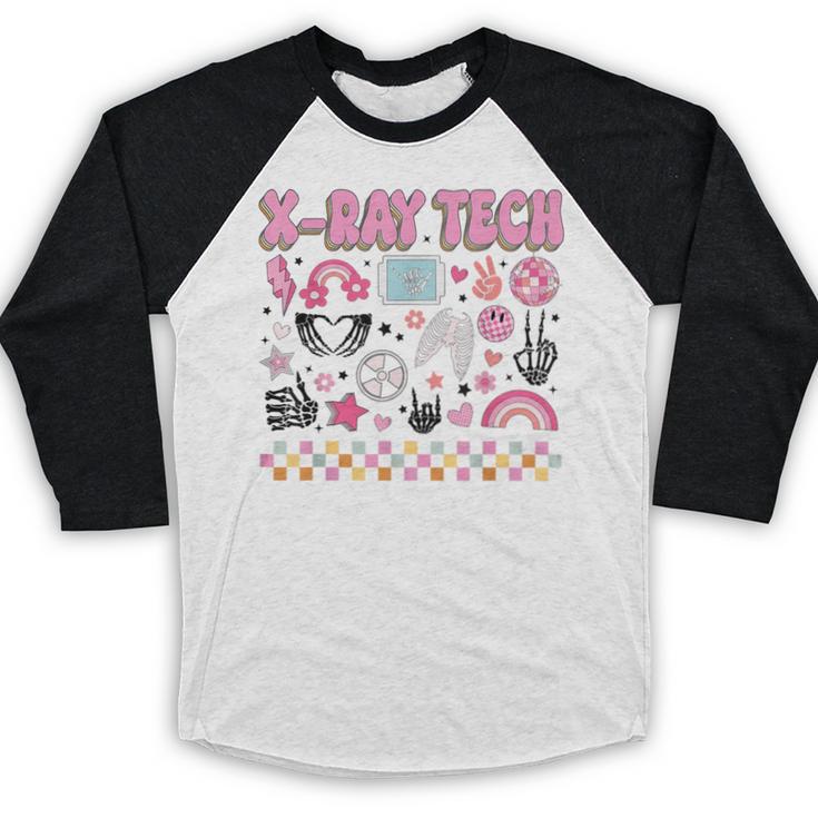 Radiology RAD Tech CT MRI Xray Tech Graduation Radiologist Baseball Raglan Shirt