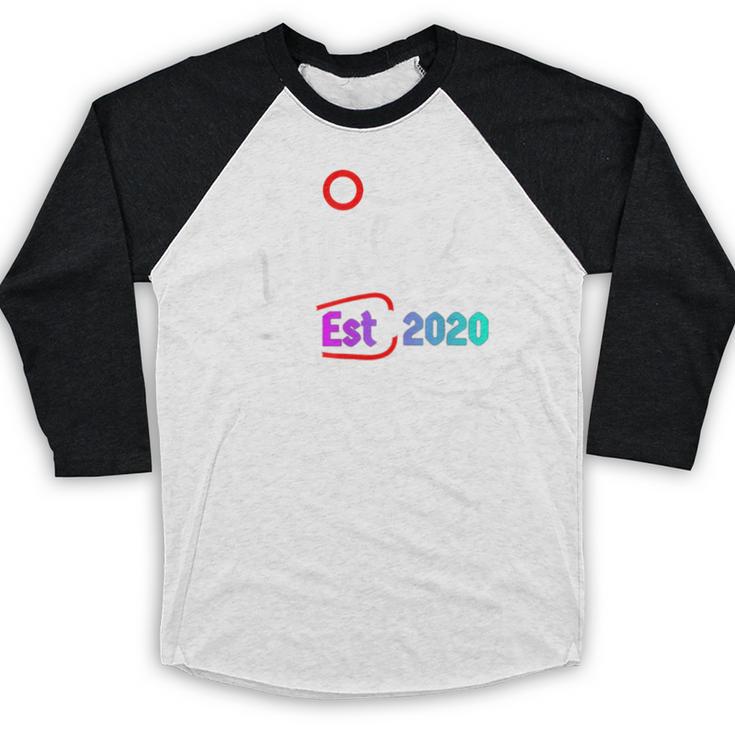 RN New Nurse Est 2020 Cute Nursing School Graduation 2K20 Baseball Raglan Shirt