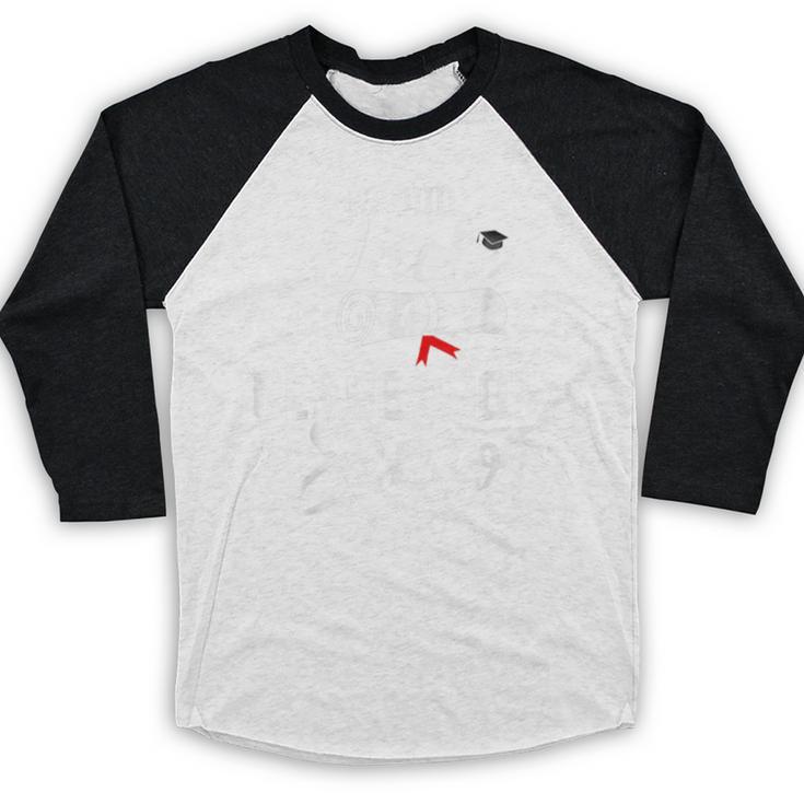 Senior 2018 Graduate Shirt Graduation College Retro Style Baseball Raglan Shirt