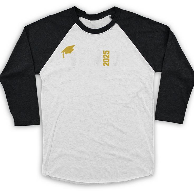 Senior 2025 Graduation 2025 Class Senior 2025 Grad Baseball Raglan Shirt