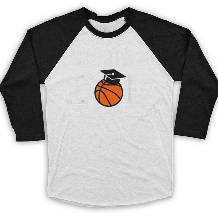 Senior 2026 Dad Basketball Graduation Baseball Raglan Shirt