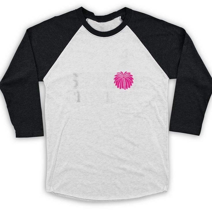 Senior Cheerleader Cheer Class Of 2025 Graduation Graduate Baseball Raglan Shirt