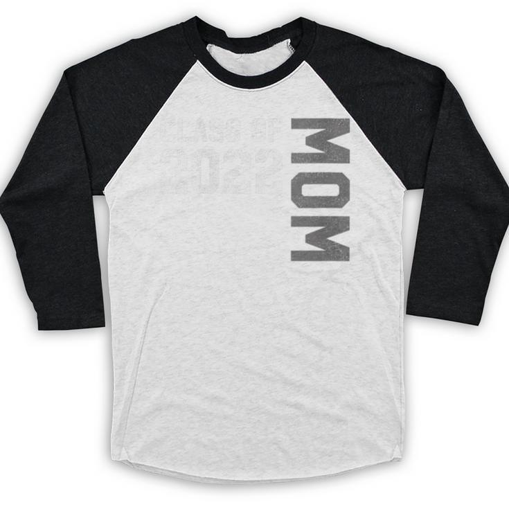 Senior Class Of 2022 Mom Graduation Baseball Raglan Shirt