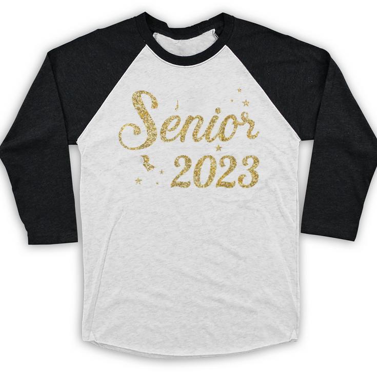 Senior Class Of 2023 Graduation Graduate Baseball Raglan Shirt