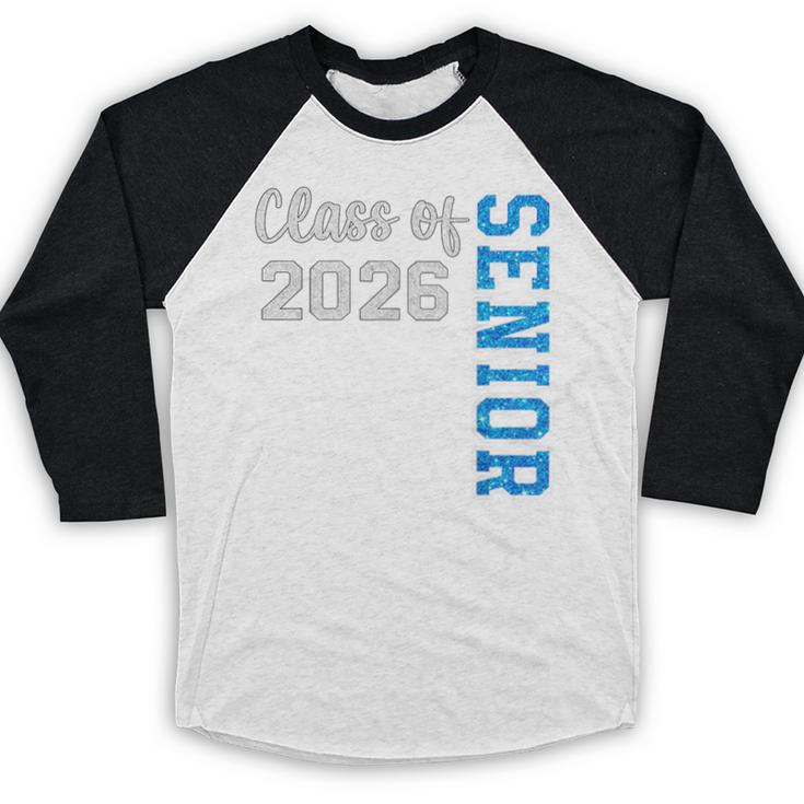 Senior Class Of 2026 Graduation 2026 Baseball Raglan Shirt
