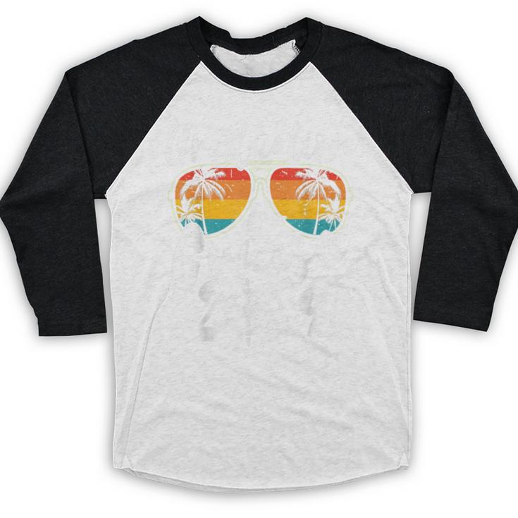 Senior Graduation Trip Cruise 2024 Retro Ship Party Cruise Baseball Raglan Shirt