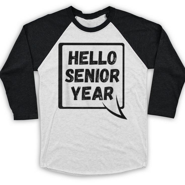 Seniors Class Of 2026 Back To School Graduation Baseball Raglan Shirt