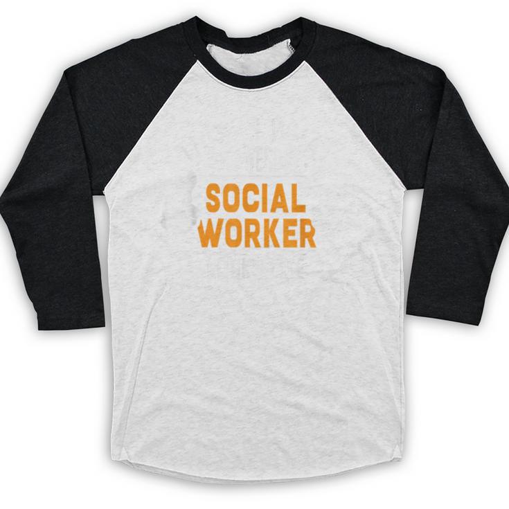 Social Work s Graduation Social Worker Men Baseball Raglan Shirt