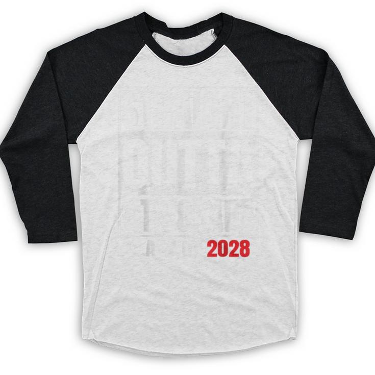 Straight Outta 4th Grade Graduation Class 2028 Fourth Grade Baseball Raglan Shirt