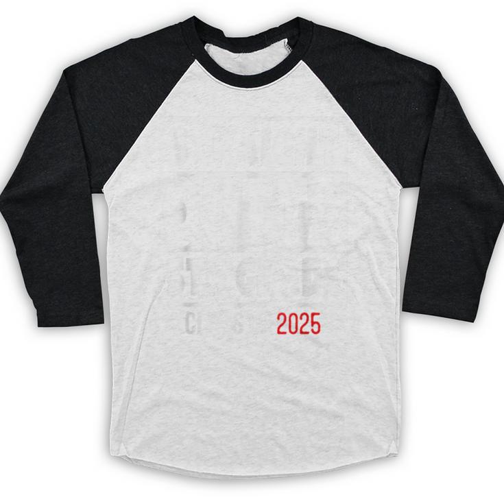 Straight Outta 5th Grade Class Of 2025 Shirt Graduation Baseball Raglan Shirt