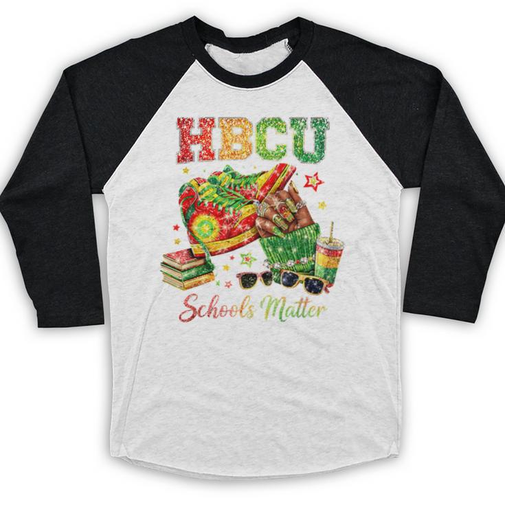Students Future HBCU Grad History Graduation Baseball Raglan Shirt