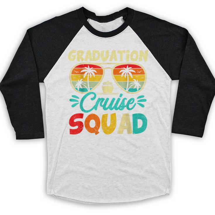 Summer Vacation Graduation Cruise Squad 2026 Matching Baseball Raglan Shirt