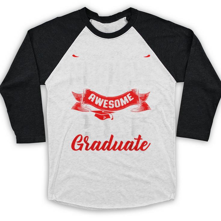 Super Proud Nephew Of a 2026 Graduate 26 Graduation Baseball Raglan Shirt