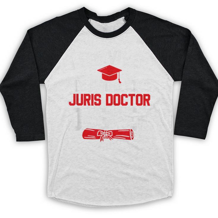 I Survived My Brother's Juris Doctor Degree Graduation Baseball Raglan Shirt