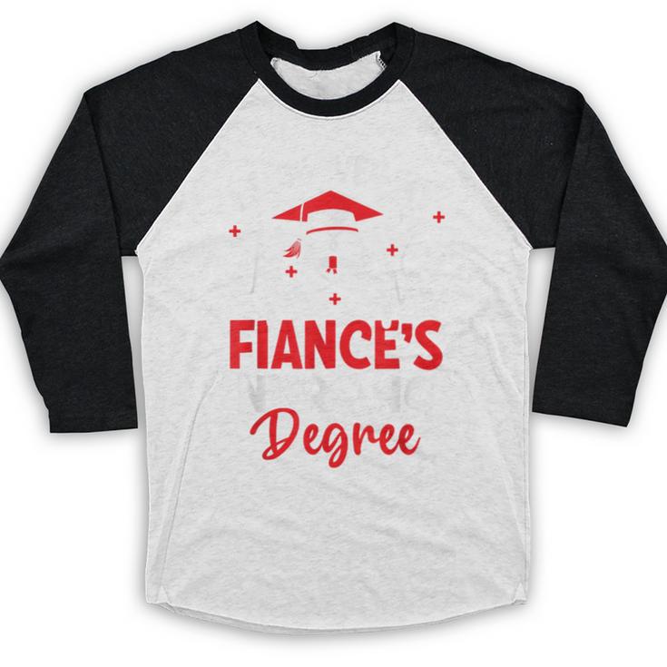 i Survived My Fiance's Nursing Degree Graduation Gifts Baseball Raglan Shirt