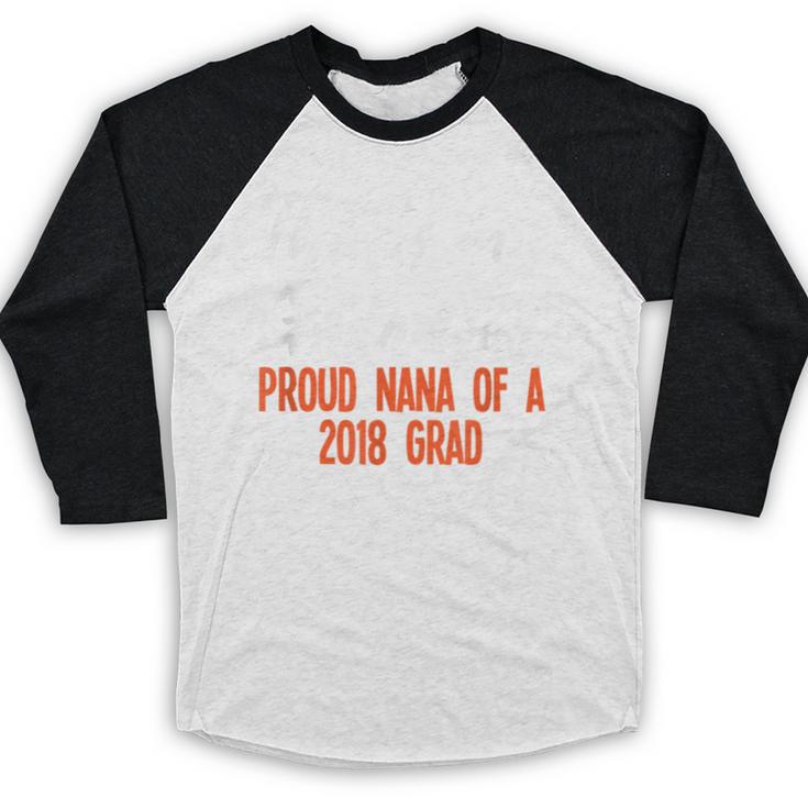 That's My Grandson 2018 Graduation Shirt For Grad Nanas Baseball Raglan Shirt