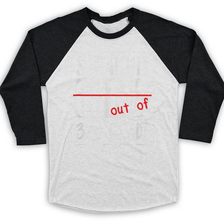 Third Grade Graduation Shirt Straight Outta 3rd Grade Baseball Raglan Shirt