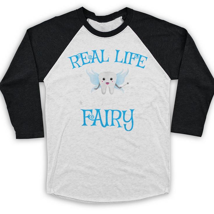 Tooth Fairy Tshirt Cute Dental Hygienist GraduationShirt Baseball Raglan Shirt