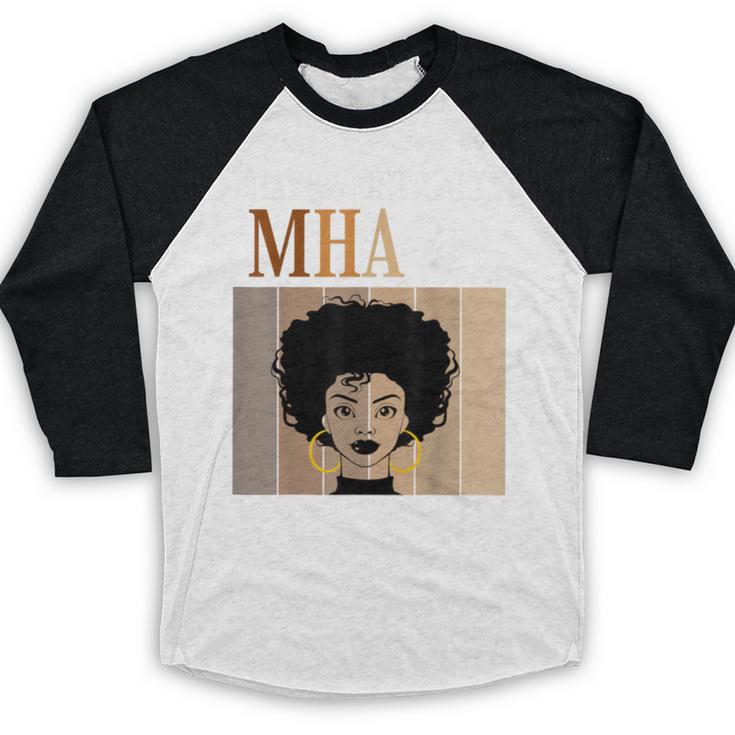 Unapologetically MHA-Ish Student Graduation Afro Baseball Raglan Shirt