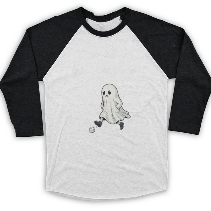 I Used To Be Somebody Nostalgia Halloween Spooky Season Baseball Raglan Shirt