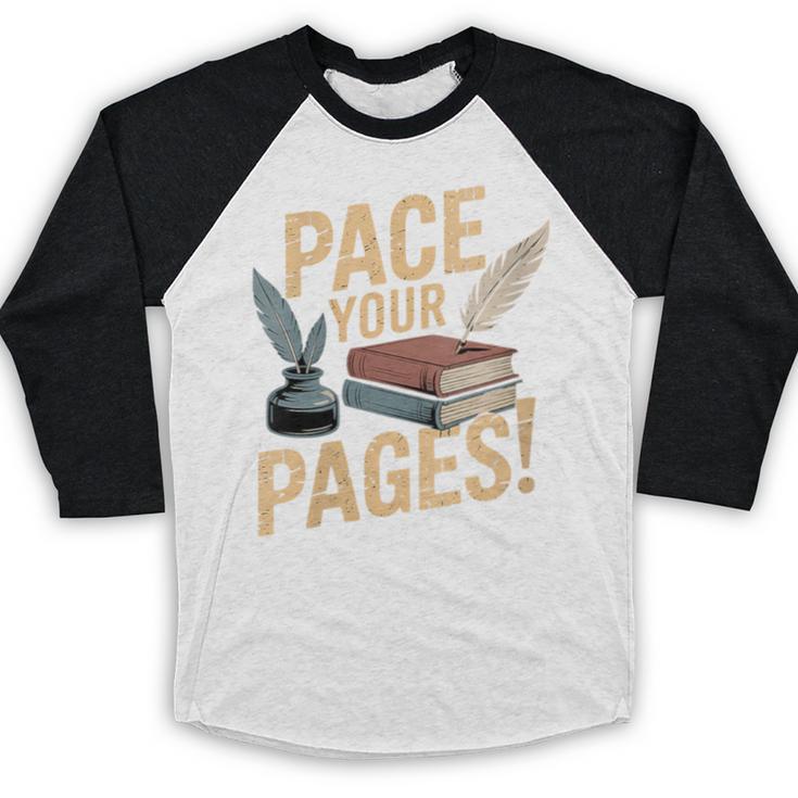 Vintage Literary Nostalgia Baseball Raglan Shirt