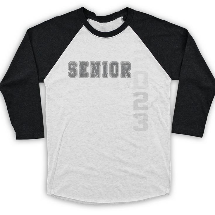 Vintage Senior Class Of 2023 Senior Graduation 2023 Baseball Raglan Shirt