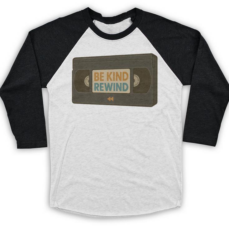 Vintage VHS Tape Humor Retro Nostalgia Graphic Premium Baseball Raglan Shirt