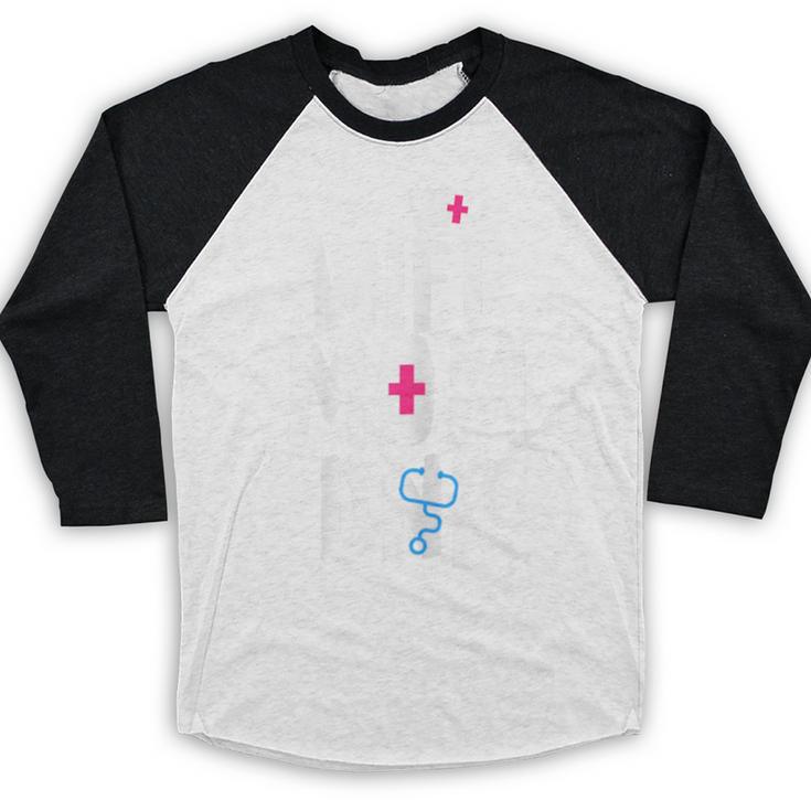Wife Mom DNP Doctor Of Nursing Practice Graduation Baseball Raglan Shirt