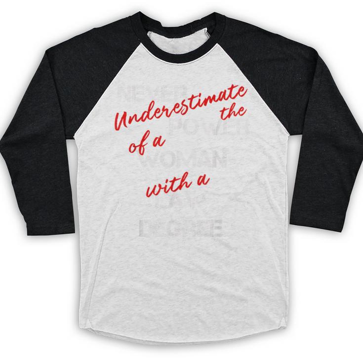 Woman Law Degree Graduation Diploma Party Baseball Raglan Shirt