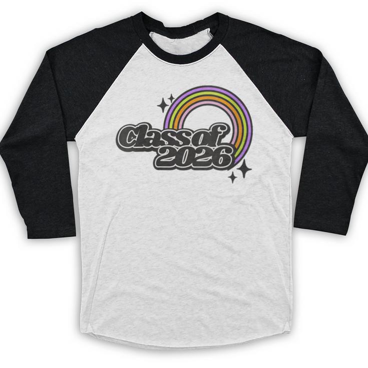 Women's Class Of 2026 Graduation Special Occasion Baseball Raglan Shirt
