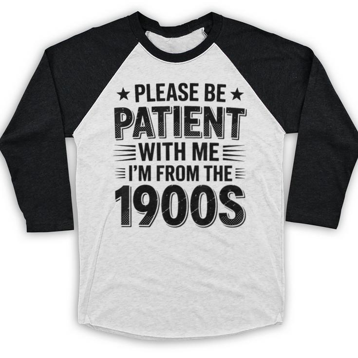 1900s Generation – Nostalgia Graphic Baseball Raglan Shirt