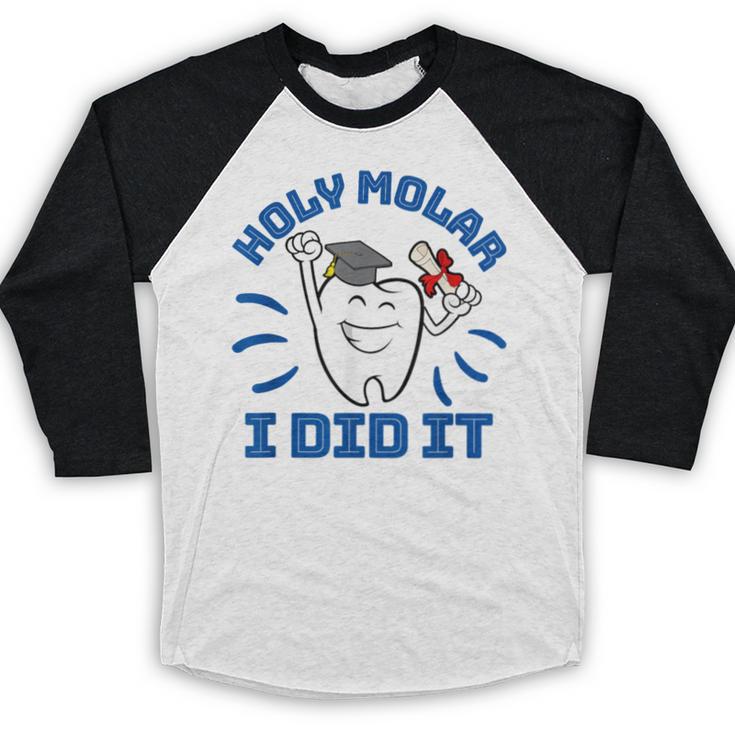Dental Hygienist Graduation Dentist Dentistry Baseball Raglan Shirt