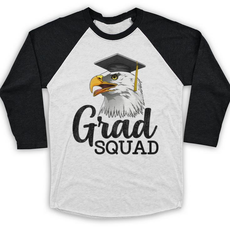 Eagle Grad Squad Class Of 2019 Graduation Baseball Raglan Shirt