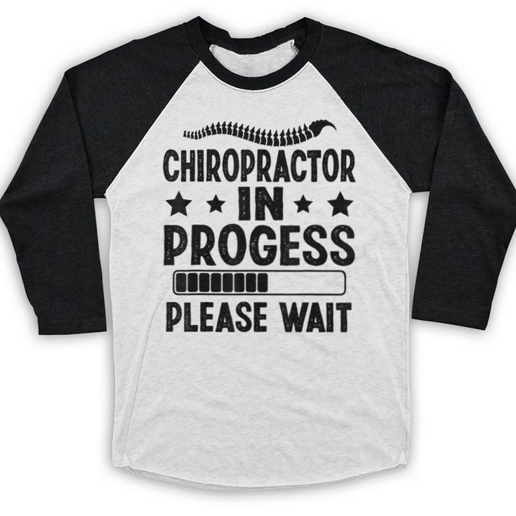 Future Chiropractor Graduation Chiropractic Student Graduate Baseball Raglan Shirt