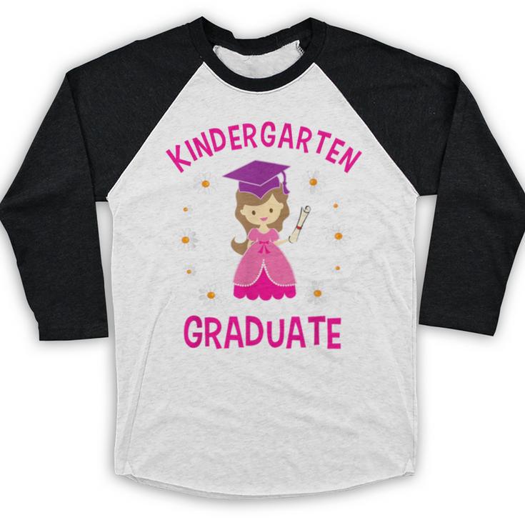 Graduation Kindergarten Last Day Of School Shirt Girls Baseball Raglan Shirt