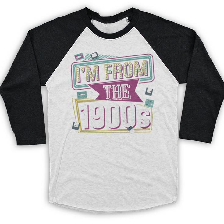 I'm From The 1900s Premium Baseball Raglan Shirt