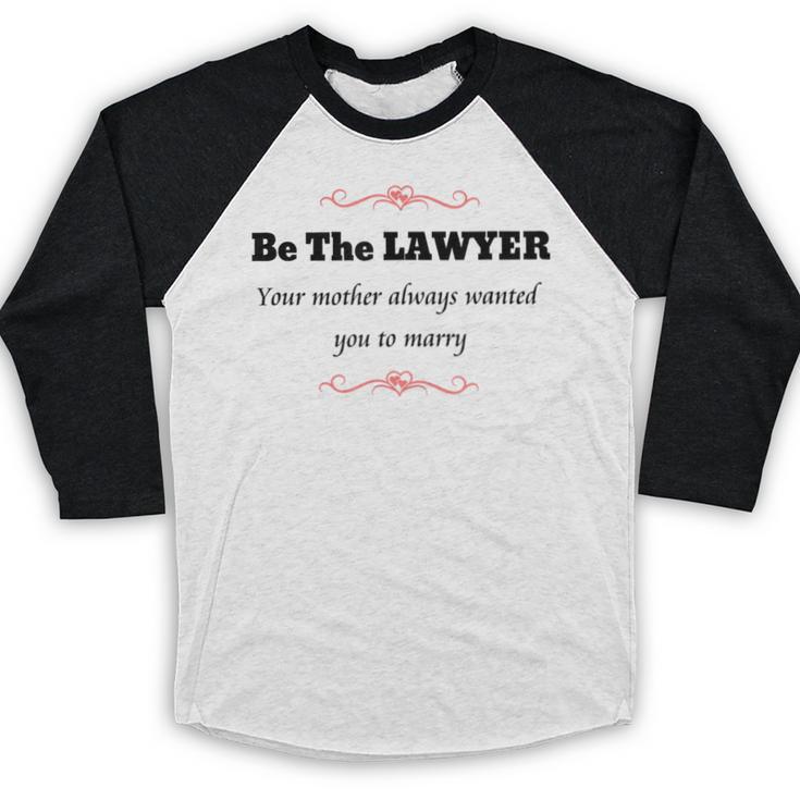 Lawyer Law School Graduation T Shirt Female Graduate Baseball Raglan Shirt