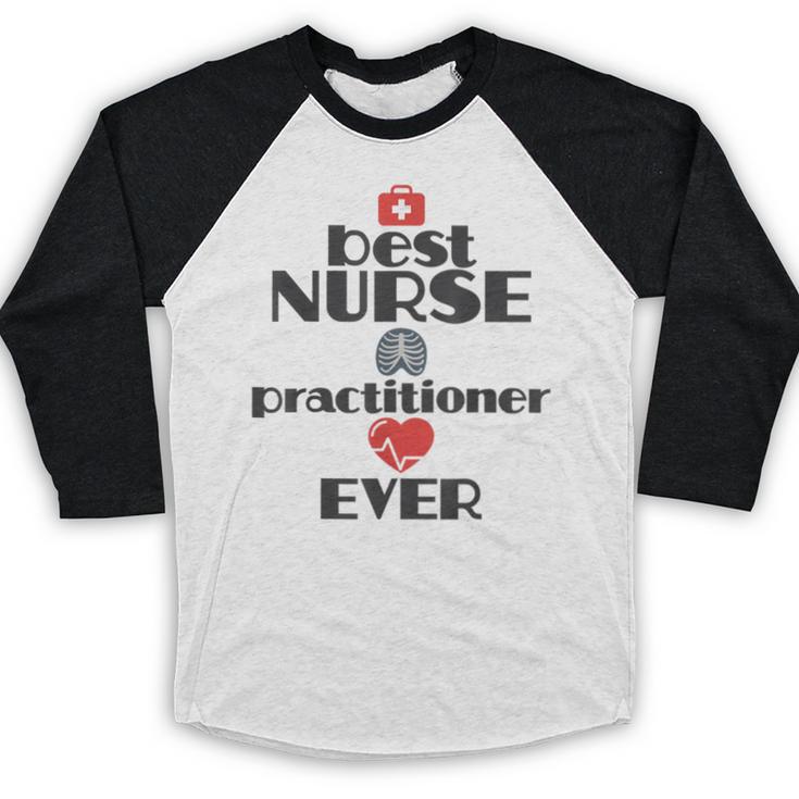 Nurse Practitioner Graduation FNP MSN Nurses Week Baseball Raglan Shirt