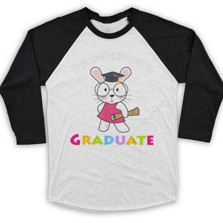 Preschool Graduate Kids T Shirt Pre-K Graduation Baseball Raglan Shirt