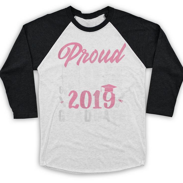 Proud Mom Of The Graduate Senior Class 2019 Graduation Party Baseball Raglan Shirt