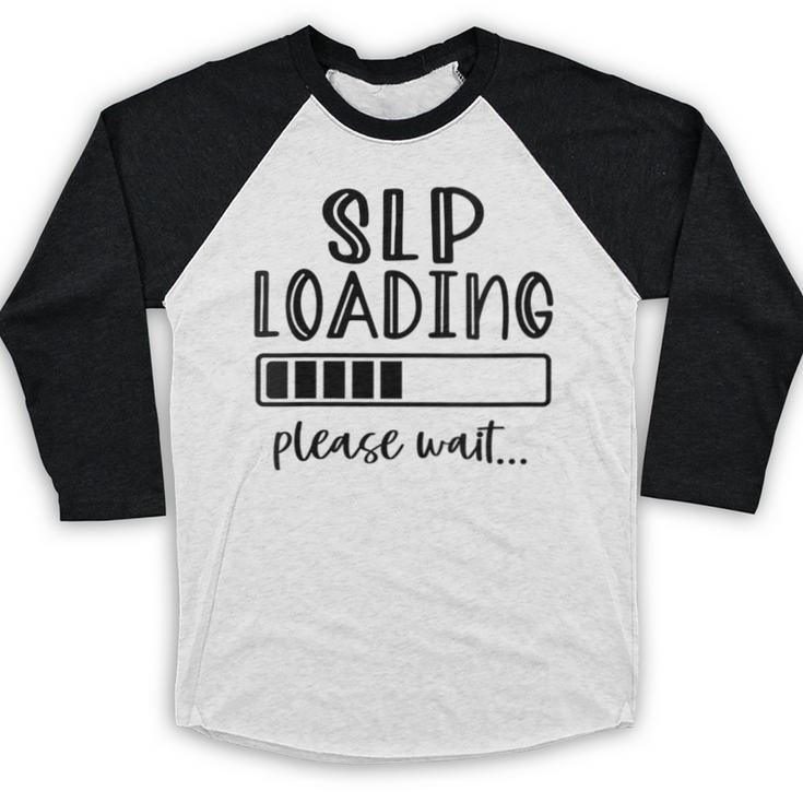 Speech Pathologist Loading 2021 Graduation Speech Therapist Baseball Raglan Shirt