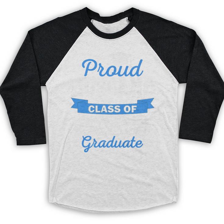 Super Proud Husband Of 2025 Graduate Graduation Family Premium Baseball Raglan Shirt