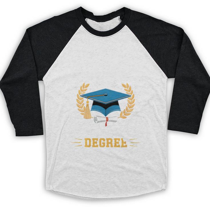 I Survived My Daughter's Teaching Degree Graduation Baseball Raglan Shirt