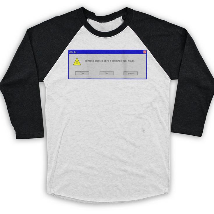 Windows Xp Error Baseball Raglan Shirt