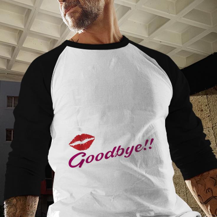 2018 Kiss My Class Goodbye Graduation Baseball Raglan Shirt