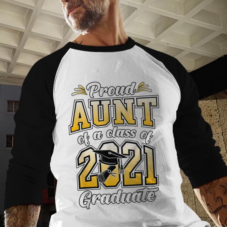 2021 Graduation Shirts For Family 2021 Graduation For Aunt Baseball Raglan Shirt