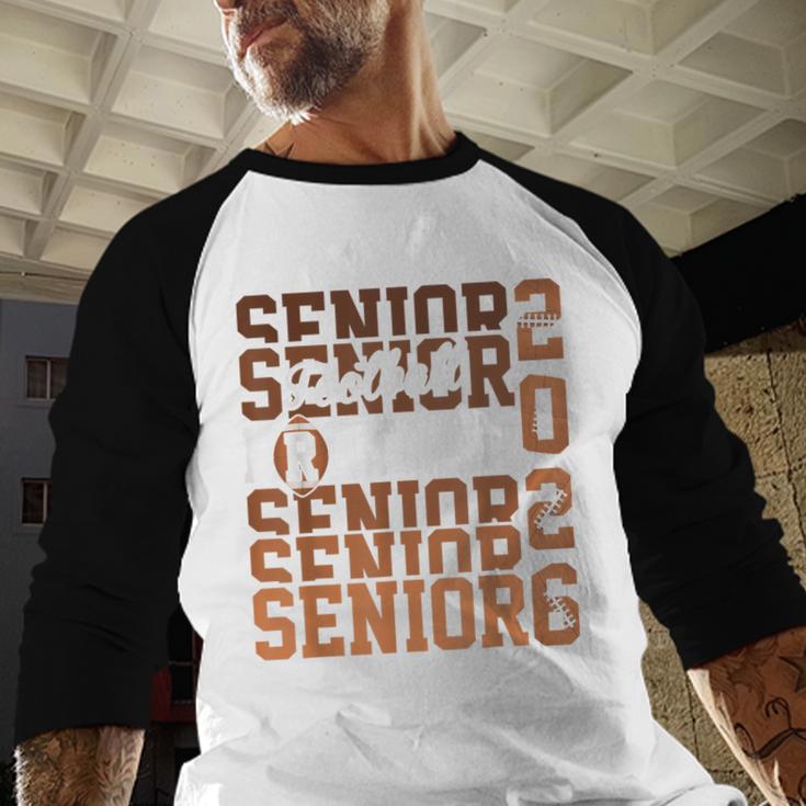 2026 Football Senior Brother Graduation Matching Family Baseball Raglan Shirt