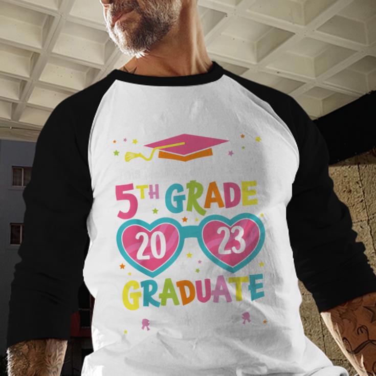 Awesome 5th Grade Graduate Looks Like Class 2023 Graduation Baseball Raglan Shirt