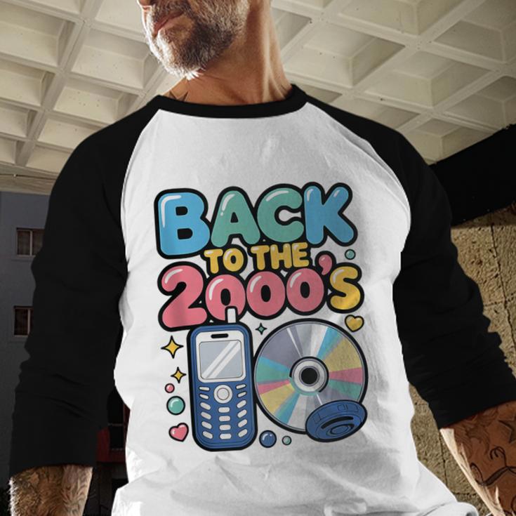 Back To The 2000s Retro Nostalgia Baseball Raglan Shirt
