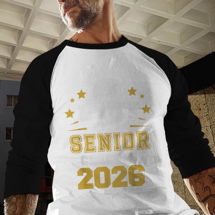 Bruh I'm A Senior Class Of 2026 Graduation School Baseball Raglan Shirt
